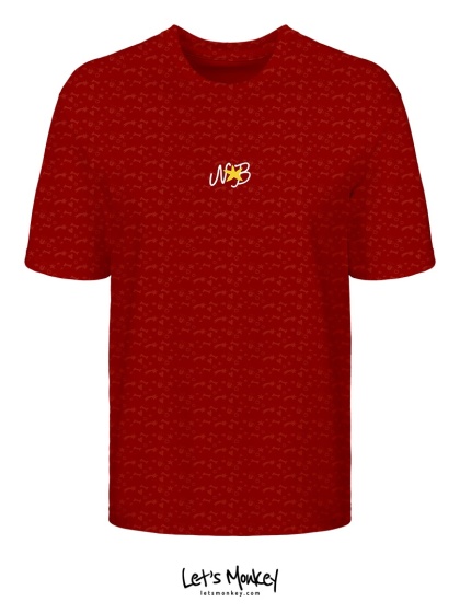 Świąteczna Akcja! Koszulka czerwona NIEDZIELNA BIEGACZKA - Tyszka