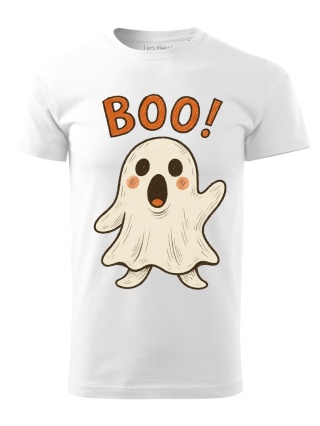 Koszulka BOO! – uroczy duszek na Halloween