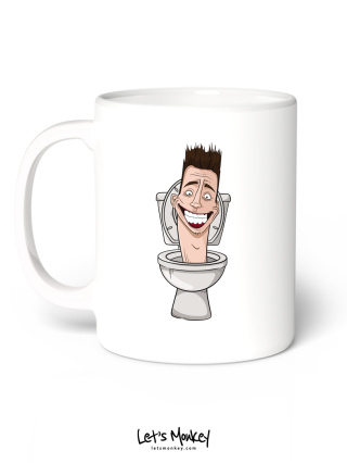 Kubek SKIBIDI TOILET - PrzemekBestGames